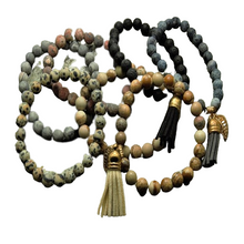 Last inn bildet i Galleri-visningsprogrammet, Armbånd i trommlet stein