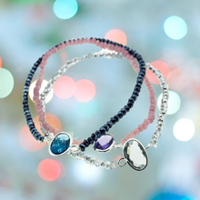 Last inn bildet i Galleri-visningsprogrammet, Nydelig Armbånd med Japanske Glassperler - 6 Farger