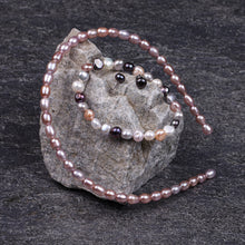 Last inn bildet i Galleri-visningsprogrammet, Hårbøyle i ekte ferskvannsperlrer