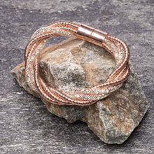 Last inn bildet i Galleri-visningsprogrammet, Nydelig dus rosa kjede og armbånd