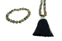 Last inn bildet i Galleri-visningsprogrammet, Sett med kjede og armbånd i tromlet stein