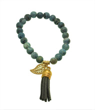 Last inn bildet i Galleri-visningsprogrammet, Armbånd i trommlet stein