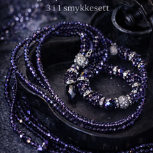 Last inn bildet i Galleri-visningsprogrammet, Midnight Amethyst – 3 i 1 smykkesett
